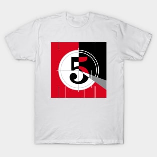 Countdown  Number 5 T-Shirt